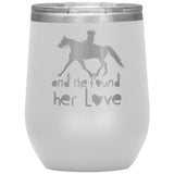 SHE FOUND HER LOVE FOX TROTTER TUMBLER (5 STYLES)
