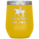 SHE FOUND HER LOVE FOX TROTTER TUMBLER (5 STYLES)