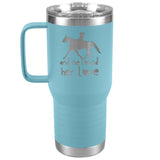 SHE FOUND HER LOVE FOX TROTTER TUMBLER (5 STYLES)