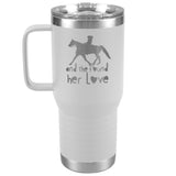 SHE FOUND HER LOVE FOX TROTTER TUMBLER (5 STYLES)