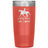 SHE FOUND HER LOVE FOX TROTTER TUMBLER (5 STYLES)