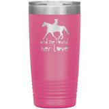 SHE FOUND HER LOVE FOX TROTTER TUMBLER (5 STYLES)