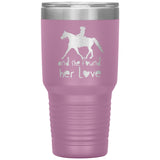 SHE FOUND HER LOVE FOX TROTTER TUMBLER (5 STYLES)