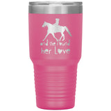SHE FOUND HER LOVE FOX TROTTER TUMBLER (5 STYLES)