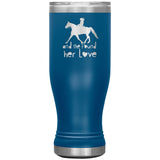 SHE FOUND HER LOVE FOX TROTTER TUMBLER (5 STYLES)