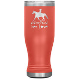 SHE FOUND HER LOVE FOX TROTTER TUMBLER (5 STYLES)