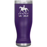 SHE FOUND HER LOVE FOX TROTTER TUMBLER (5 STYLES)