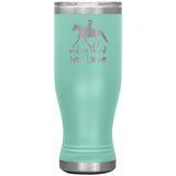 SHE FOUND HER LOVE FOX TROTTER TUMBLER (5 STYLES)