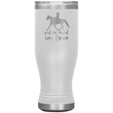 SHE FOUND HER LOVE FOX TROTTER TUMBLER (5 STYLES)