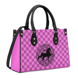 SADDLEBRED PINK AZTEC  Luxury Women PU Tote Bag - Black