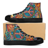 NASHVILLE BRAND IMAGINE High Top Canvas Shoes - Black