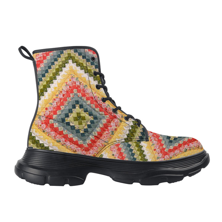 NASHVILE BRAND AMISH QUILT Chunky Boots