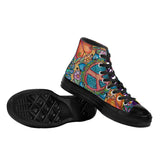 NASHVILLE BRAND IMAGINE High Top Canvas Shoes - Black