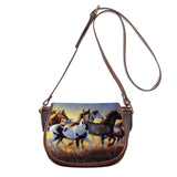 WILD HORSES Saddle Bag