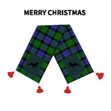 TENNESSEE WALKING HORSE PERFORMANCE GREEN BLUE PLAID Linen Table Runner 14x60in