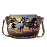WILD HORSES Saddle Bag
