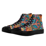 NASHVILLE BRAND IMAGINE High Top Canvas Shoes - Black