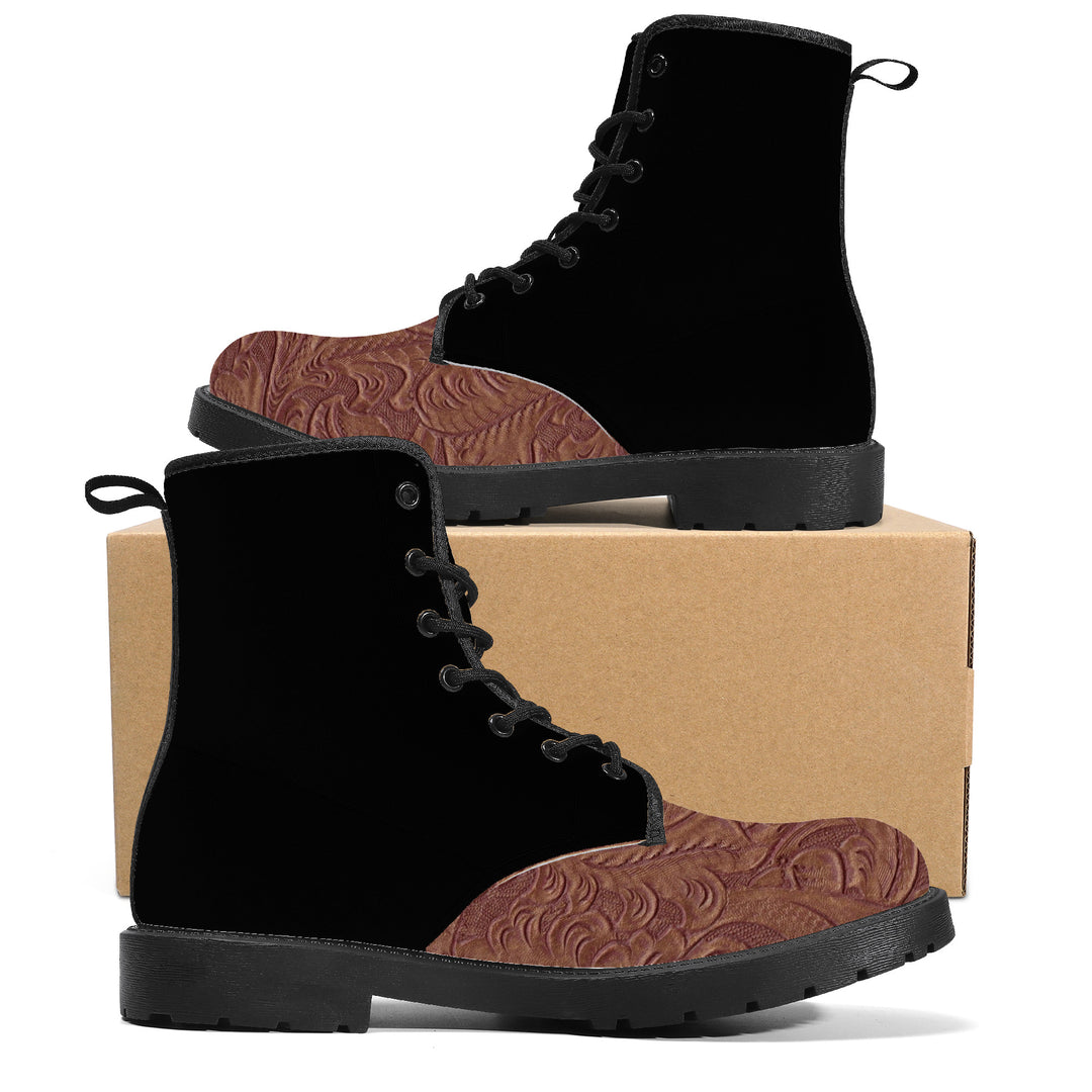 NASHVILLE WESTERN TOOL TOE Synthetic Leather Boots (FREE SHIPPING)