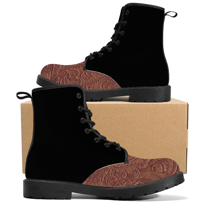 NASHVILLE WESTERN TOOL TOE Synthetic Leather Boots (FREE SHIPPING)