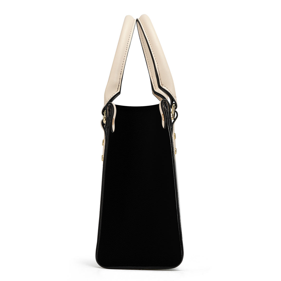THE BIG OVAL Luxury Women PU Tote Bag