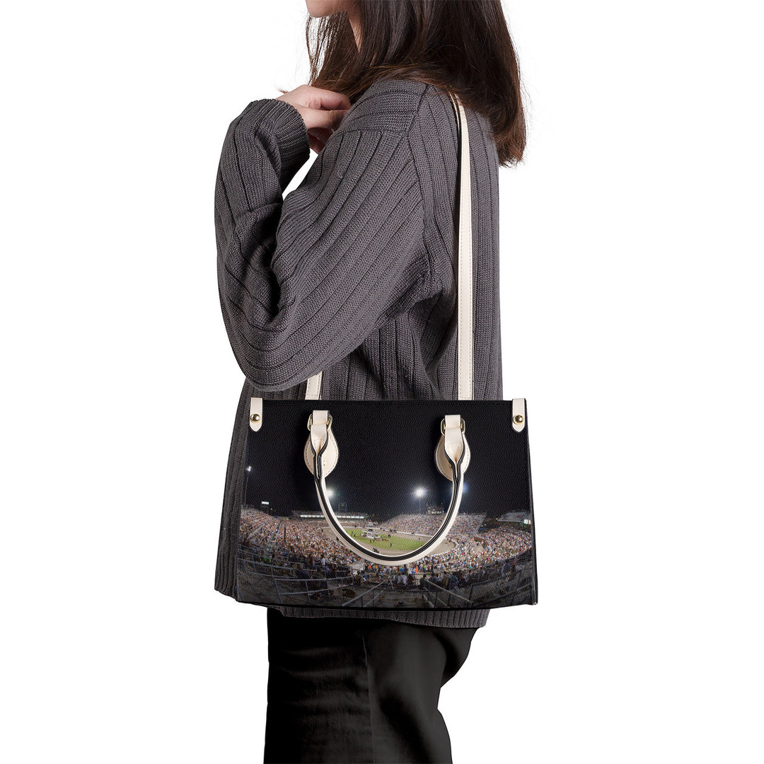 THE BIG OVAL Luxury Women PU Tote Bag