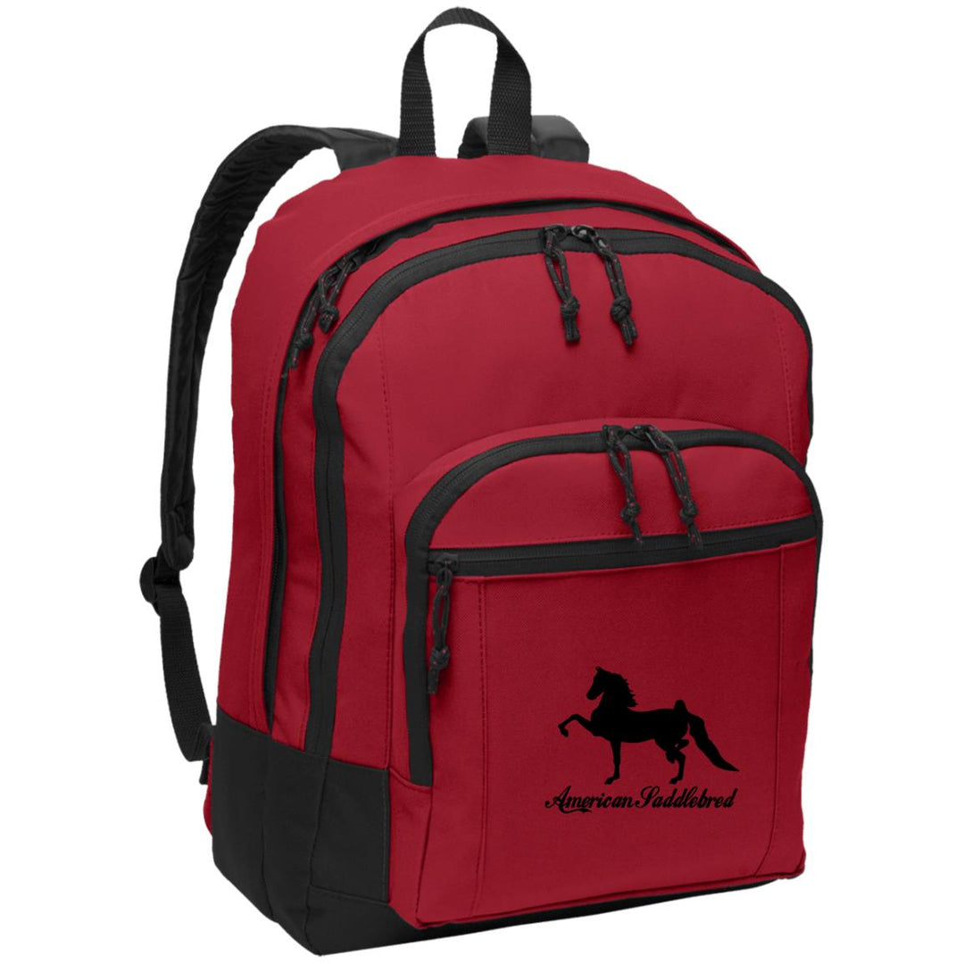 American Saddlebred 2 (black) BG204 Basic Backpack - My Pony Store