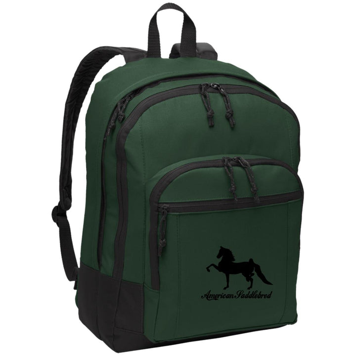American Saddlebred 2 (black) BG204 Basic Backpack - My Pony Store
