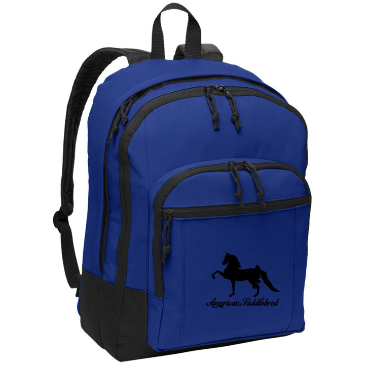 American Saddlebred 2 (black) BG204 Basic Backpack - My Pony Store