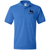 American Saddlebred 2 (black) G880 Jersey Polo Shirt - My Pony Store