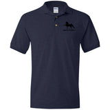 American Saddlebred 2 (black) G880 Jersey Polo Shirt - My Pony Store