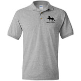 American Saddlebred 2 (black) G880 Jersey Polo Shirt - My Pony Store