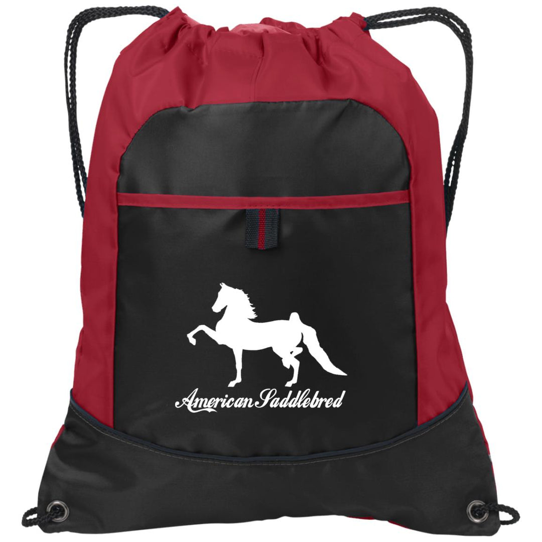 American Saddlebred 2 (white) BG611 Pocket Cinch Pack - My Pony Store