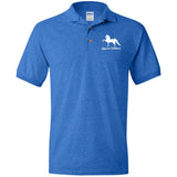 American Saddlebred 2 (white) G880 Jersey Polo Shirt - My Pony Store