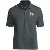 American Saddlebred 2 (white) K110 Dry Zone UV Micro-Mesh Polo - My Pony Store