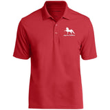 American Saddlebred 2 (white) K110 Dry Zone UV Micro-Mesh Polo - My Pony Store