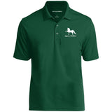 American Saddlebred 2 (white) K110 Dry Zone UV Micro-Mesh Polo - My Pony Store