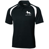 American Saddlebred 2 (white) T476 Moisture-Wicking Tag-Free Golf Shirt - My Pony Store