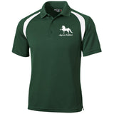 American Saddlebred 2 (white) T476 Moisture-Wicking Tag-Free Golf Shirt - My Pony Store