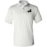 American Saddlebred (black) G880 Jersey Polo Shirt - My Pony Store