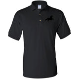 American Saddlebred (black) G880 Jersey Polo Shirt - My Pony Store