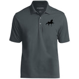 American Saddlebred (black) K110 Dry Zone UV Micro-Mesh Polo - My Pony Store