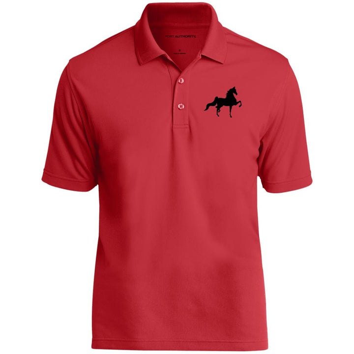 American Saddlebred (black) K110 Dry Zone UV Micro-Mesh Polo - My Pony Store