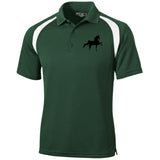 American Saddlebred (black) T476 Moisture-Wicking Tag-Free Golf Shirt - My Pony Store