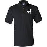American Saddlebred (white) G880 Jersey Polo Shirt - My Pony Store