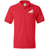 American Saddlebred (white) G880 Jersey Polo Shirt - My Pony Store