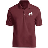 American Saddlebred (white) K110 Dry Zone UV Micro-Mesh Polo - My Pony Store