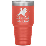 AND SHE FOUND HER LOVE TWH PERF 30oz Insulated Tumbler - My Pony Store