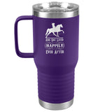AND SHE LIVED HAPPILY EVER AFTER 20oz Travel Tumbler - My Pony Store