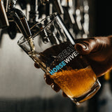 THE REAL SADDLEBRED WIVES DRINK WEAR 16OZ GLASS - My Pony Store